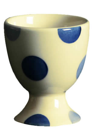 blue spot egg cup